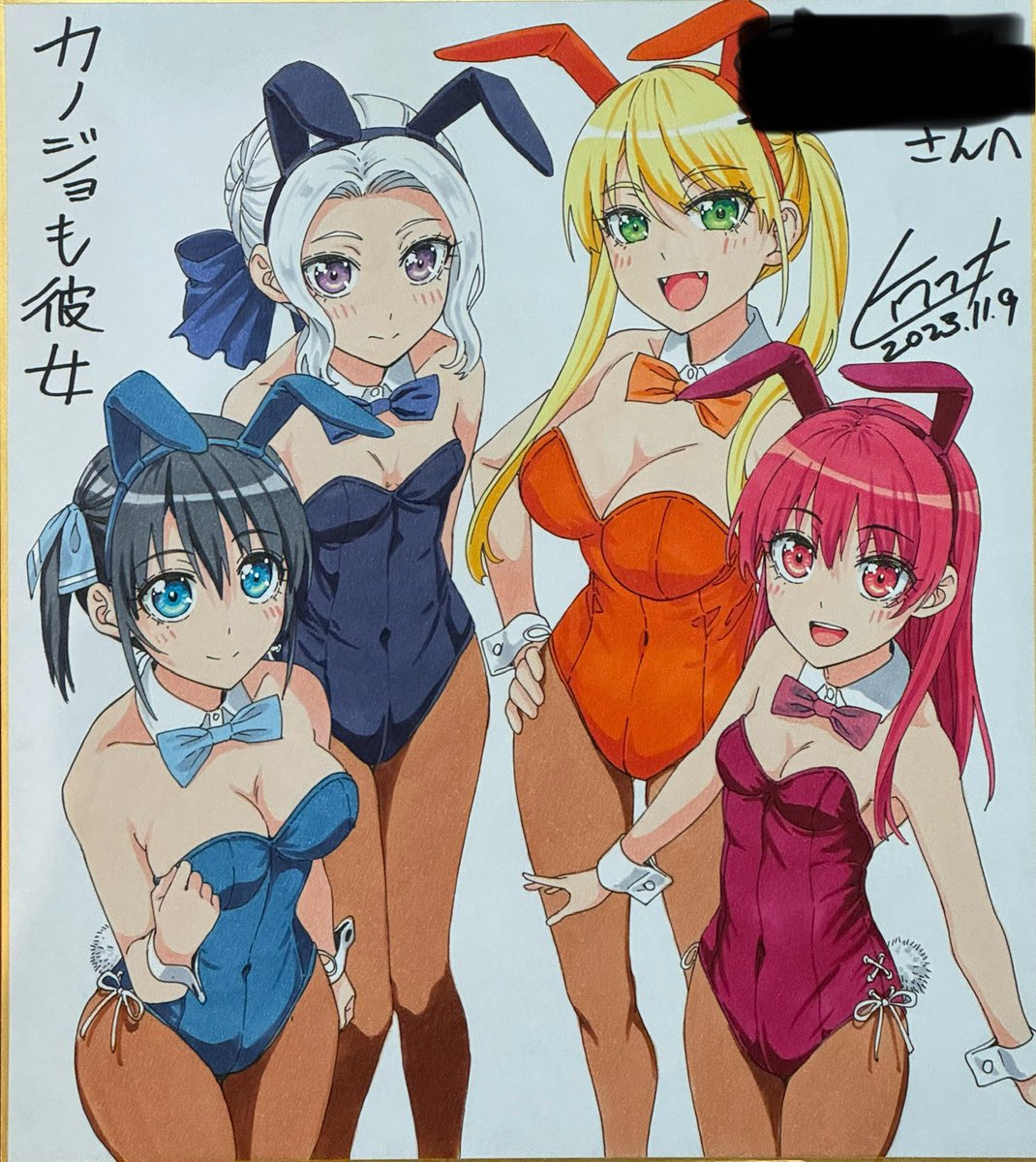 I accept commissions on BOOTH.
You can purchase a sign card with hand-drawn illustrations by Hiroyuki.
https://t.co/XQSDSfgwi0