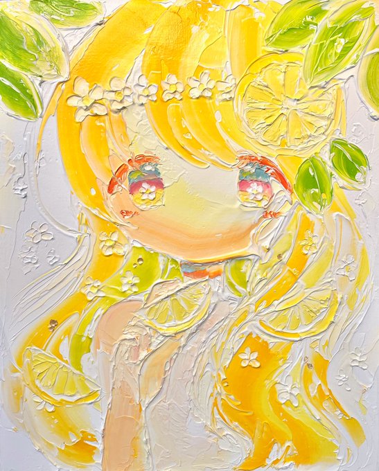 「女の子 レモン」のTwitter画像/イラスト(新着)｜2ページ目