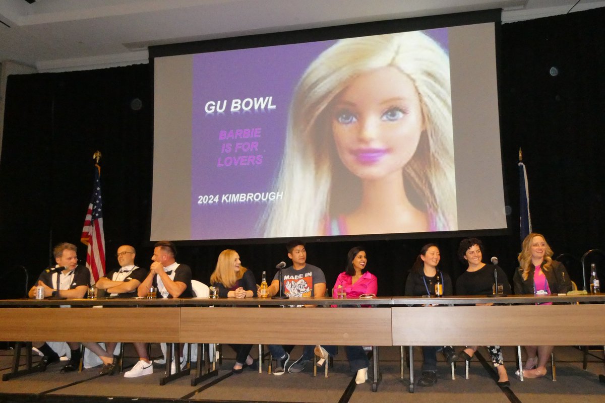 Introducing the Navy, Air Force, and Army GU Bowl teams #SGSU24; according to <a href="/joeclarkmd/">Joseph Y. Clark</a> who was keeping score, the AF team won this year.