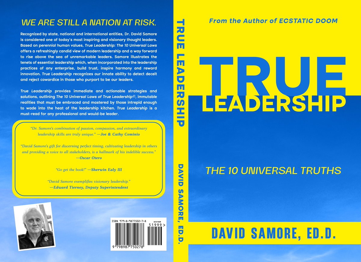 FOR TWO DAYS only: my new book, TRUE LEADERSHIP is ON SALE NOW! The paperback, a @19.99 value, is only $6.50 on Amazon through this weekend only. Don't miss your chance to get your copy. A must-read for all professional and new leaders! #leadership #liderazgo #truth #verdad
