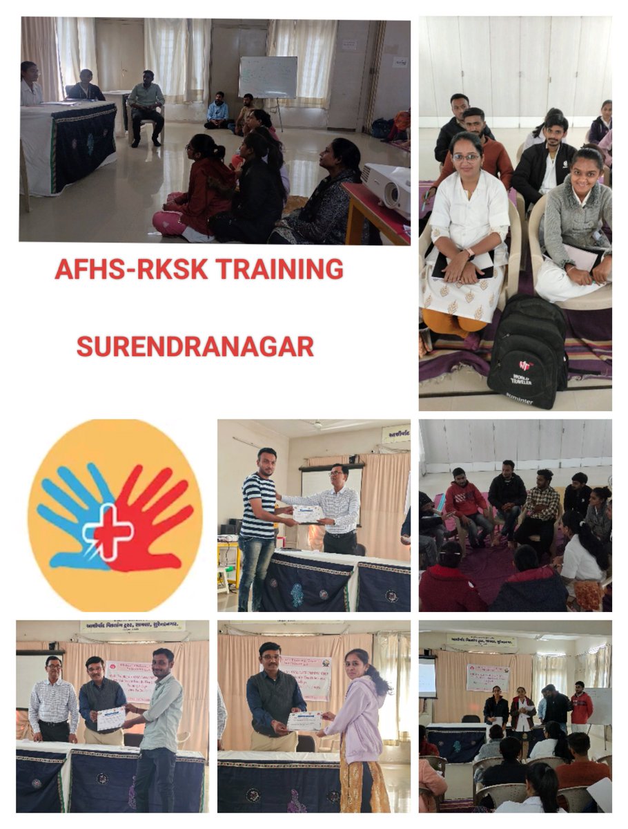 Vaibhav42090269's tweet photo. New Experience As Trainaer for #AFHC #RKSK @AHC_Gandhidham @GujaratRbsk @GujHFWDept @NHMGujarat @district_iec @OfficerIec https://t.co/ORbVxnRtyX