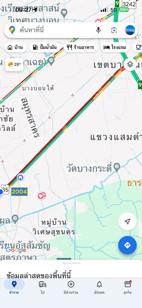 soontornpro's tweet photo. @fm91trafficpro #ถนนพระราม2 ติดแล้วติดอีก  ติดแบบไม่ขยับ ผรจ.ของ กทพ.,กทล. คุณทำอะไรกัน https://t.co/Guphakflb0