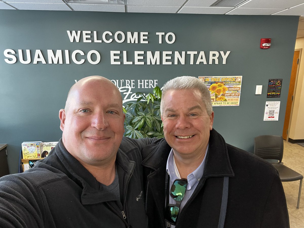 Ryan Welnetz (@suamicoelem) on Twitter photo Had a chance to say goodbye to this great leader and former Suamico principal, Kyle Siech, on his last day of work - Monday January 15! Enjoy your retirement after 34 years of service to <a href="/HSSD/">Howard-Suamico Schools</a>, Mr. Siech! Had a chance to say goodbye to this great leader and former Suamico principal, Kyle Siech, on his last day of work - Monday January 15! Enjoy your retirement after 34 years of service to <a href="/HSSD/">Howard-Suamico Schools</a>, Mr. Siech!