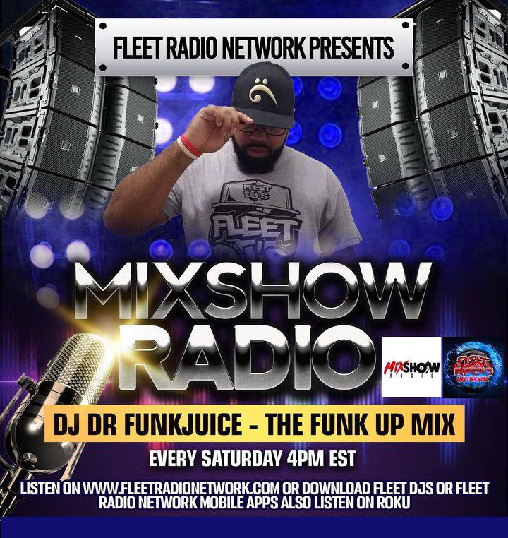 DJ_DR_FUNKJUICE's tweet photo. #fleetradionetwork

#LasVegasFleetRadio Every Thursday

#Throwbackthursdaymix 5:00pm pst

#MixshowRadio Every Saturday

#TheFunkUpMix - 1:00pm pst.

https://t.co/k1SKbP90v0 

@FLEETDJS
#RT #Funkup #Salute #Fleetdjs #NevadaFleetdjs #LasVegasFleetdjs #OnlineRadio #RT https://t.co/djd4HyDrfM