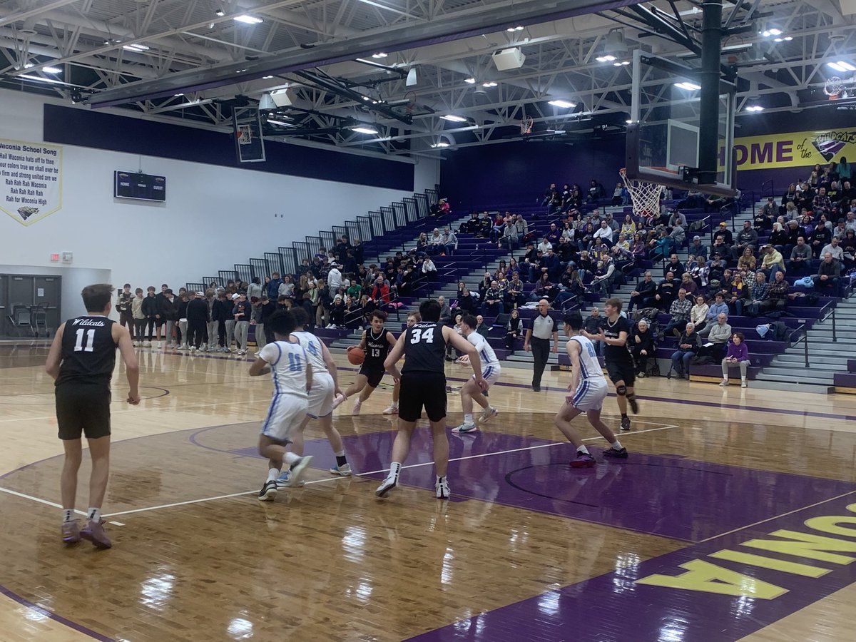 BBB Final: 
#10 AAAA Waconia 81 Jefferson 51 

Wildcats have won 10 straight games. 

Kirsch 22
Olson 19
Hayes 16
@TateMcDonald3 10

Horton 21 for Jags.