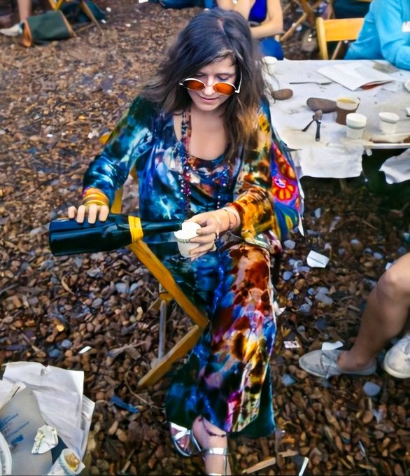 Janis Joplin was born on this day in 1943. Here she is at Woodstock.