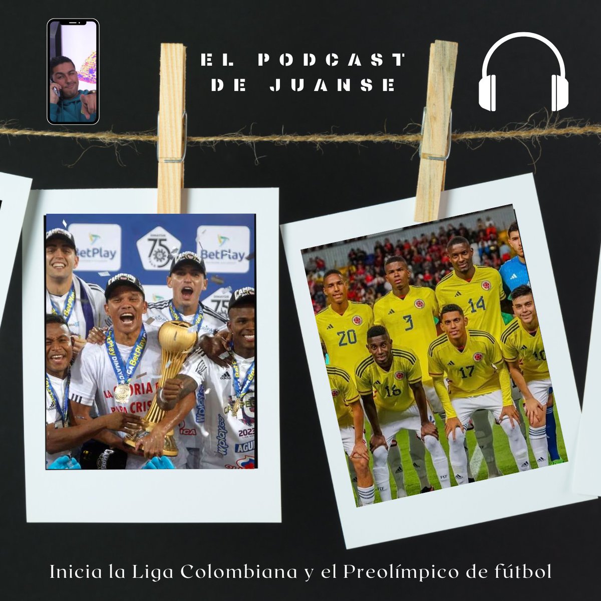 ¡Nuevo capítulo de #ElPodcastDeJuanse 🎧!

A programarse con lo mejor del deporte este fin de semana.

➡️ Inicia la #LigaBetPlayDimayor 🇨🇴

➡️ Comienza el #Preolímpico ⚽ y el sueño de Colombia 🇨🇴 rumbo a #Paris2024 🗼

🔗 cutt.ly/owK9hfTg