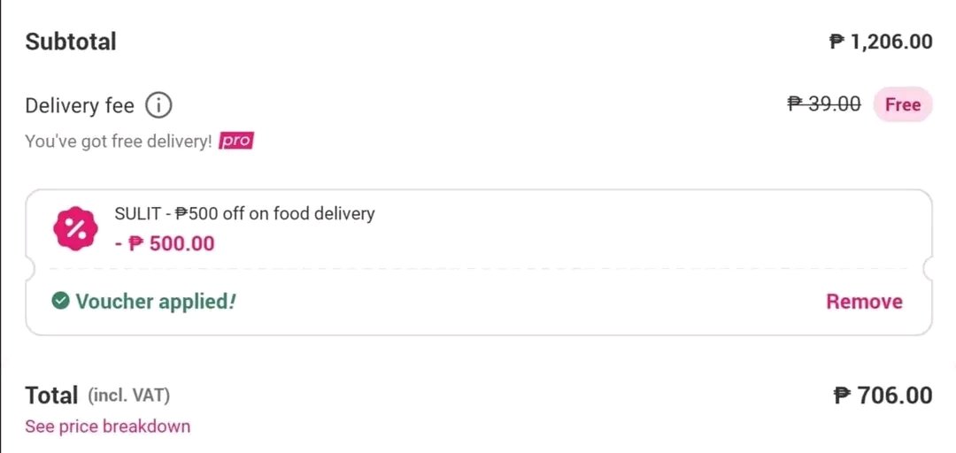 Food Panda Vouchers Today 🐼
Claim Here: bit.ly/47ZbZUR

Code: SULIT
✅₱500 off | min ₱999/₱1,199
Code: SNACKTIME
✅₱150 off | min ₱599

==>For more foodpandavoucher: bit.ly/47ZbZUR
