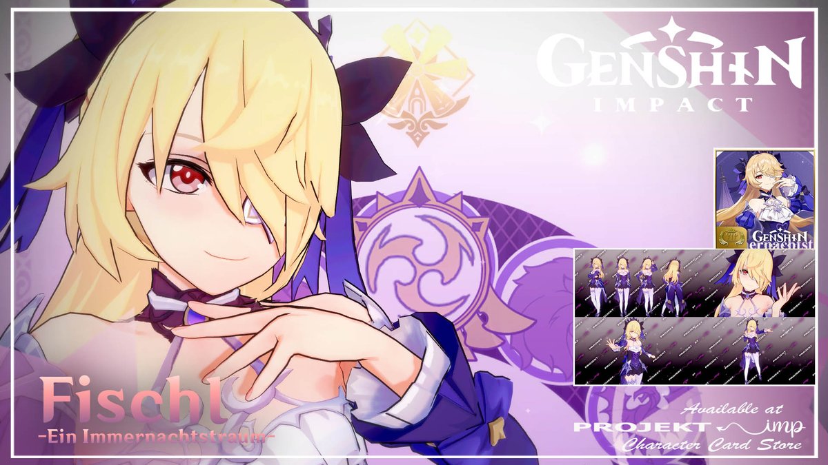 Projekt_IMP's tweet photo. [Koikatsu] Genshin Impact ~ Fischl (Ein Immernachtstraum)

► Download : https://t.co/YHyVES6UvC
► Gumroad : https://t.co/XSRm788NUR
► Payhip : https://t.co/neoKQxCA1Y

#Koikatsu #hoyoverse #miHoYo #Genshinlmpact #genshinimpactfanart #Genshinfanart  #Fischl  #Mondstat https://t.co/Z19KmAM68l