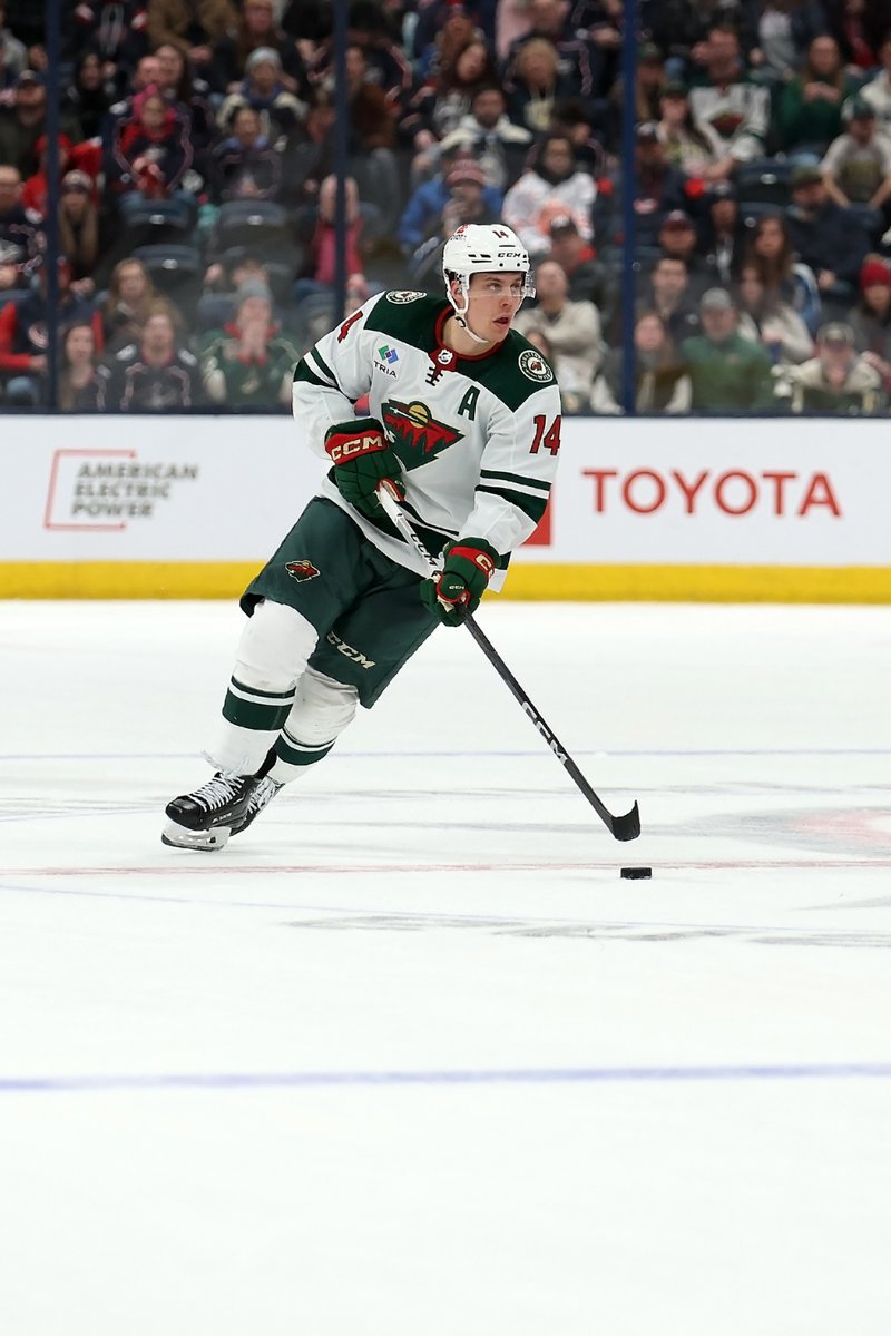 With his goal tonight, Joel Eriksson Ek has now tied Eric Staal for seventh-most goals in franchise history (111), and is eight away from tying Andrew Brunette for sixth all-time (119). #mnwild