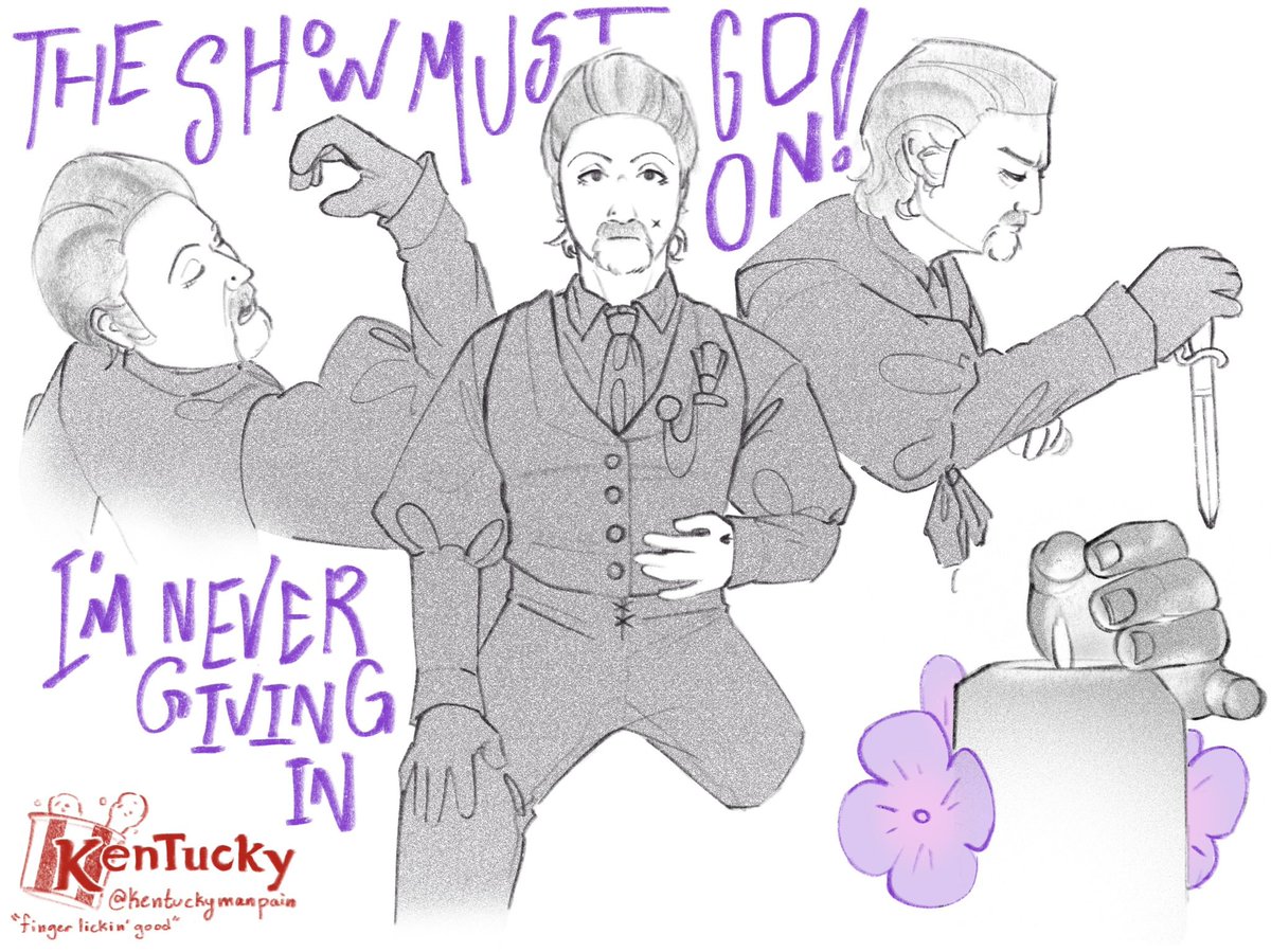 The amount of production work that went into <a href="/kentuckymanpain/">Andi ✨Baby Knife</a> ‘s performance is so immense and paid off gorgeously 🥹 god- so many moments that made my jaw drop. (Lmk if you find it it’s still on the floor somewhere)