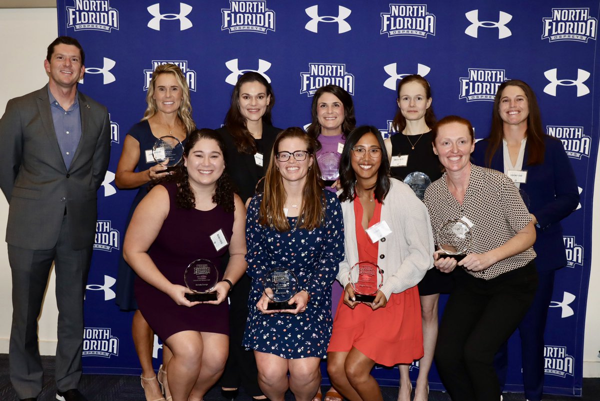 OspreyWGolf's tweet photo. Congrats to the 2015-16 Women’s Golf team for its induction into the UNF Athletics Hall of Fame!

#SWOOP https://t.co/1rEPVF8VTS