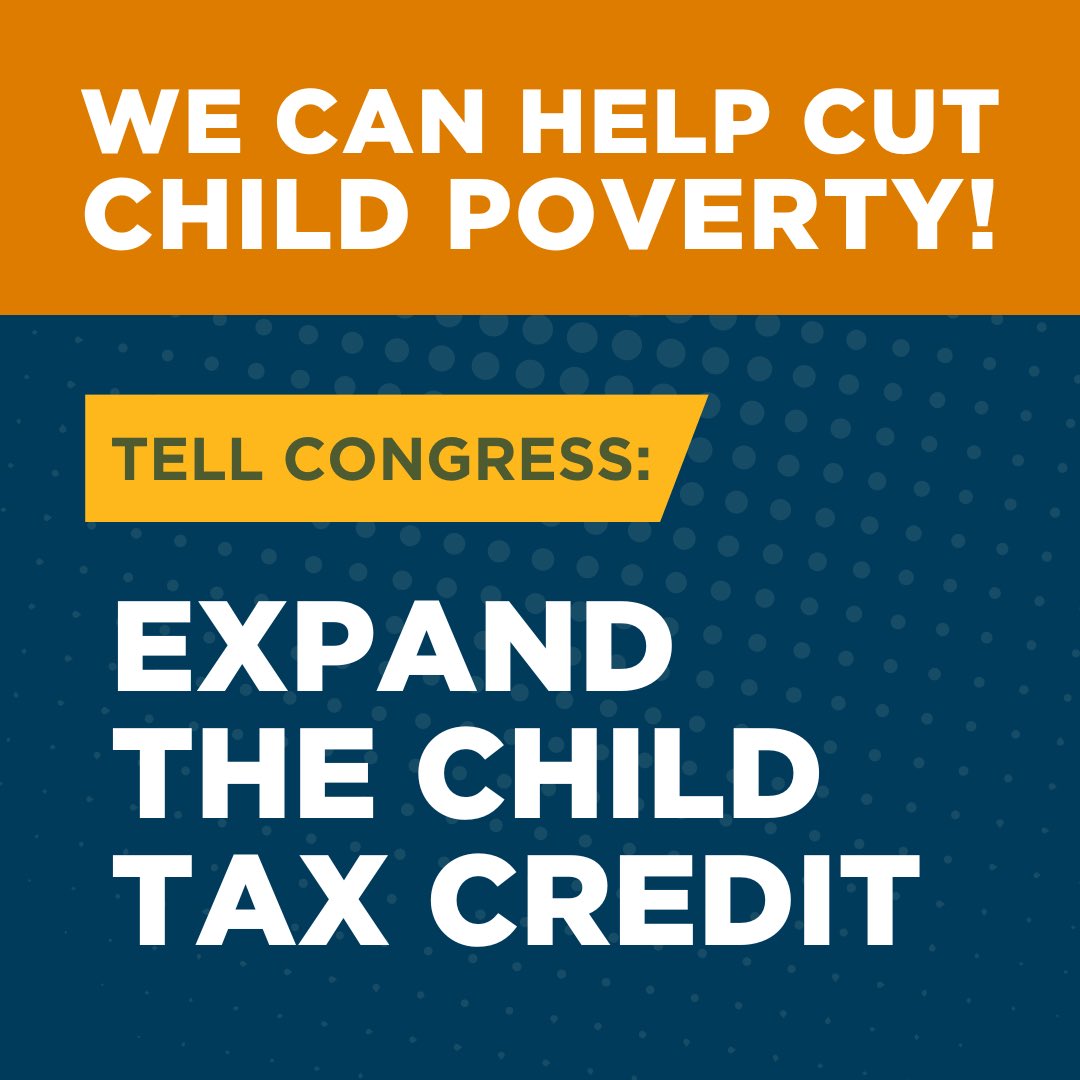 I’m joining ⁦@FeedingAmerica⁩ in calling on lawmakers to expand the #ChildTaxCredit. There’s a bipartisan proposal for improving the credit that would have a meaningful impact for millions of kids! 🧡 Write to your lawmakers: bit.ly/48wer61