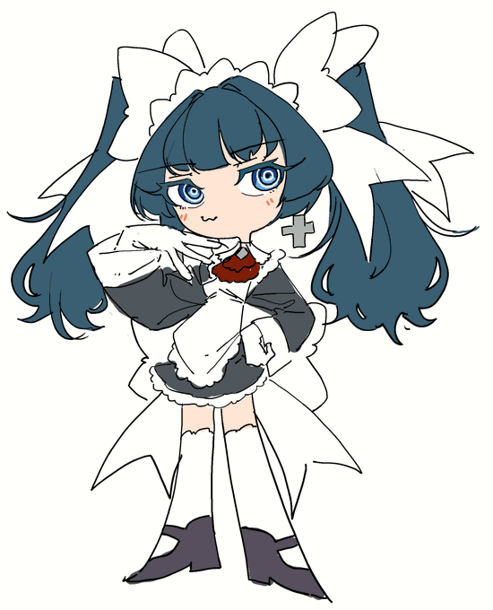 この人は装飾が多いからぎゅっとしても良く映える 