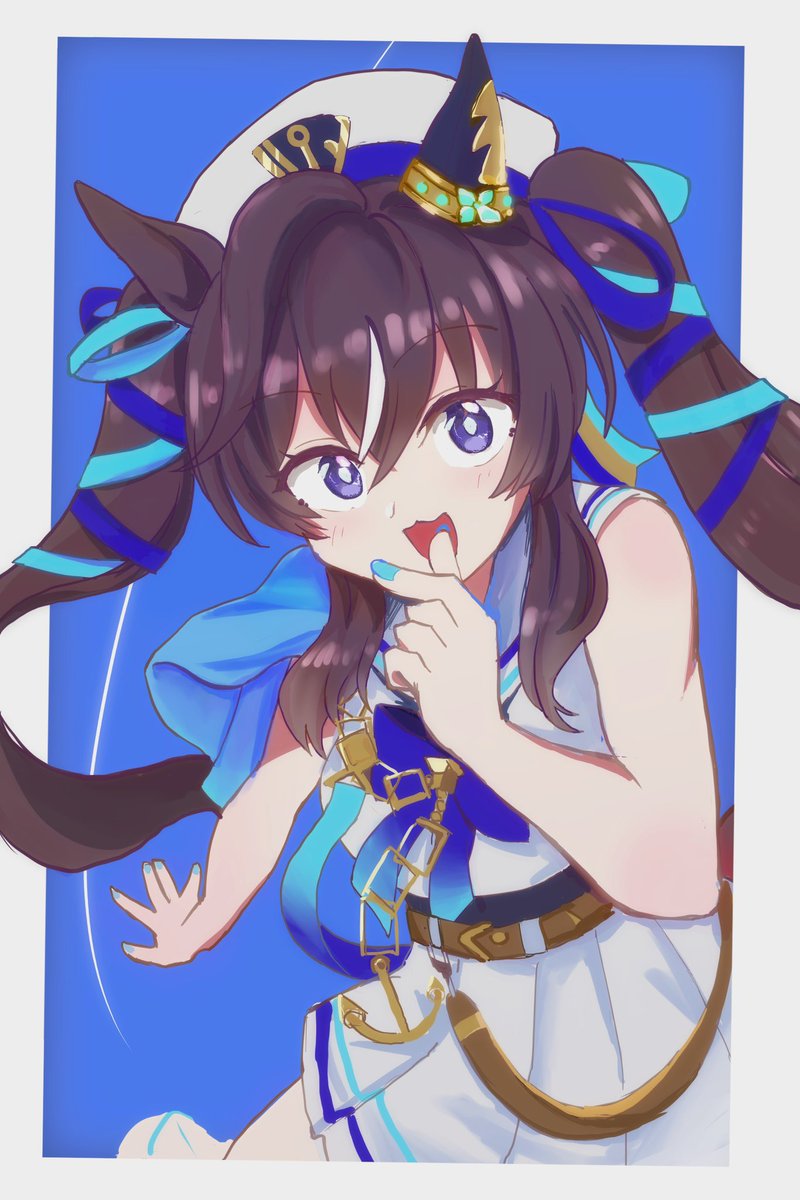 ウマ娘「ヴィブロス #ウマ娘」|nqou🥕のイラスト