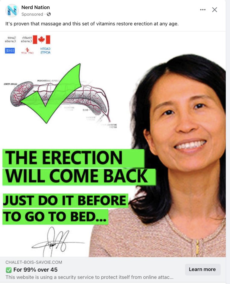 I wonder if Dr. Tam @ACSP_Canada knows she is endorsing this? #drtam #TheresaTam