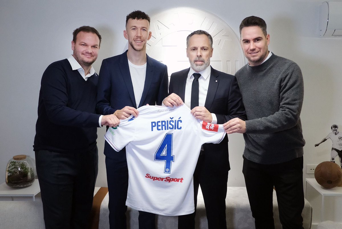 🔵🔴🇭🇷 Ivan Perisić will receive €1 salary at Hajduk Split until the end of the season. There’s release clause into his pact with Hajduk for next two windows. He has already verbal pact on bonus for qualification to group stage in Europe.