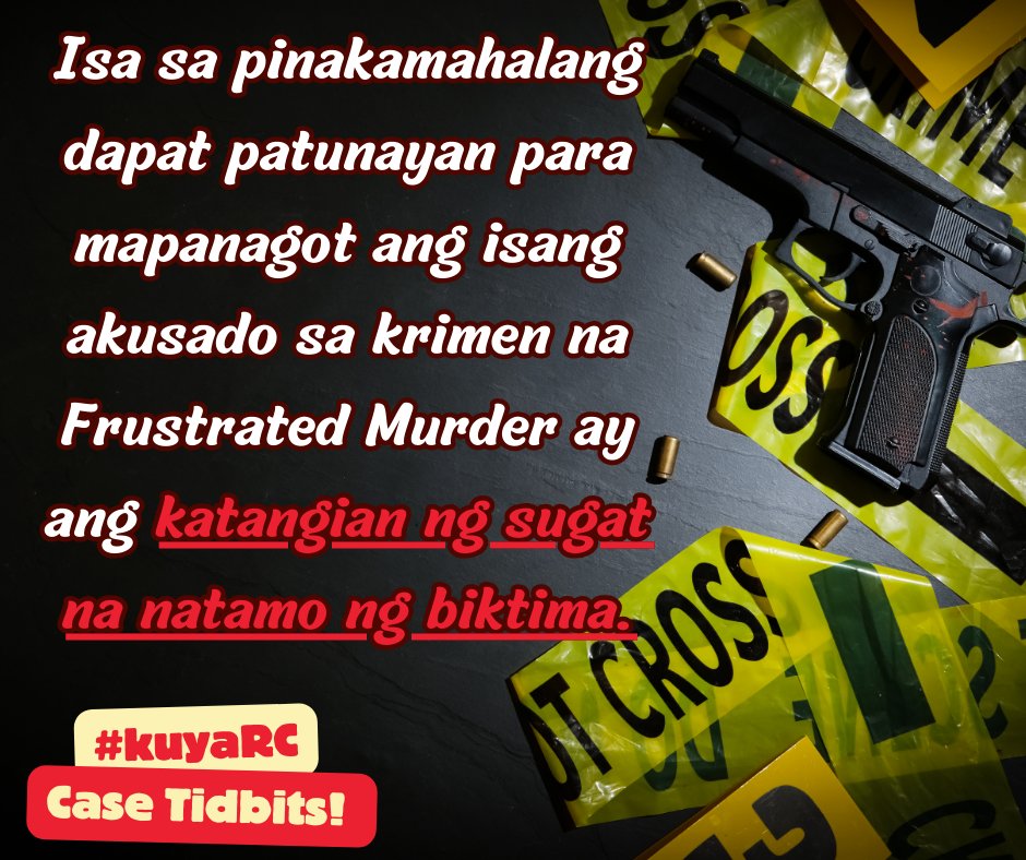 CPALawyerRCB's tweet photo. People of the Philippines v. Arvi Villa Y Garcia
G.R. No. 256468, October 11, 2023
J. Inting

Nakamamatay ang breakup.💔☠️

#KuyaRC
#CaseTidbits https://t.co/DSSrD7UP7f
