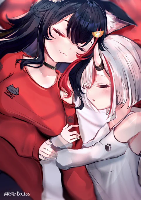 おひるね#百鬼絵巻 #みおーん絵 