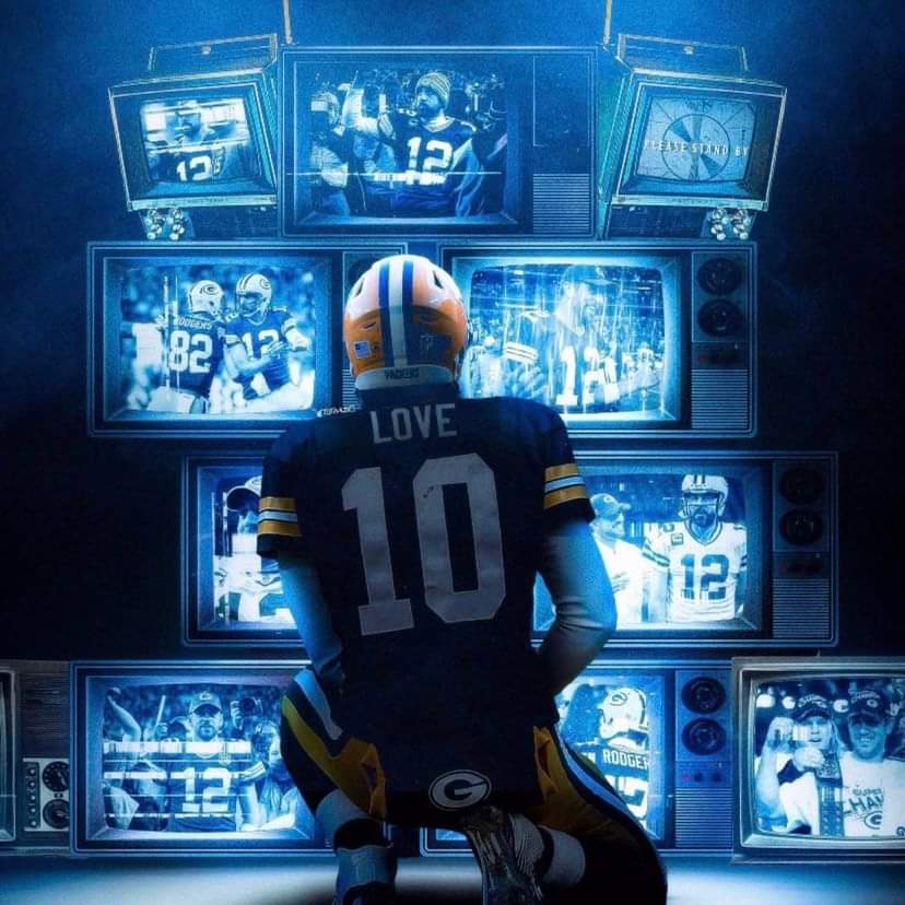 HawaiianBatman_'s tweet image. Feel the Power of Love! #GoPackGo