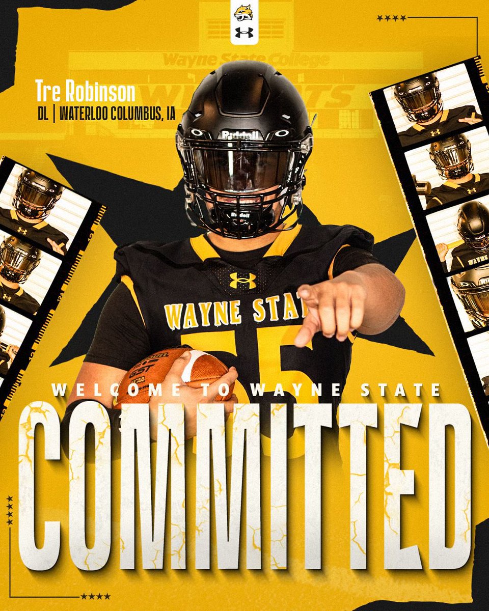 Andrew “Tre” Robinson (@trejusvibin) on Twitter photo I am excited to announce my commitment to Wayne State!! Go Wildcats 🐯🔥<a href="/CoachKrueger3/">Tanner Krueger</a> <a href="/WayneStFootball/">Wayne State Football</a> <a href="/WCHS_FB/">SAILOR FOOTBALL</a> I am excited to announce my commitment to Wayne State!! Go Wildcats 🐯🔥<a href="/CoachKrueger3/">Tanner Krueger</a> <a href="/WayneStFootball/">Wayne State Football</a> <a href="/WCHS_FB/">SAILOR FOOTBALL</a>