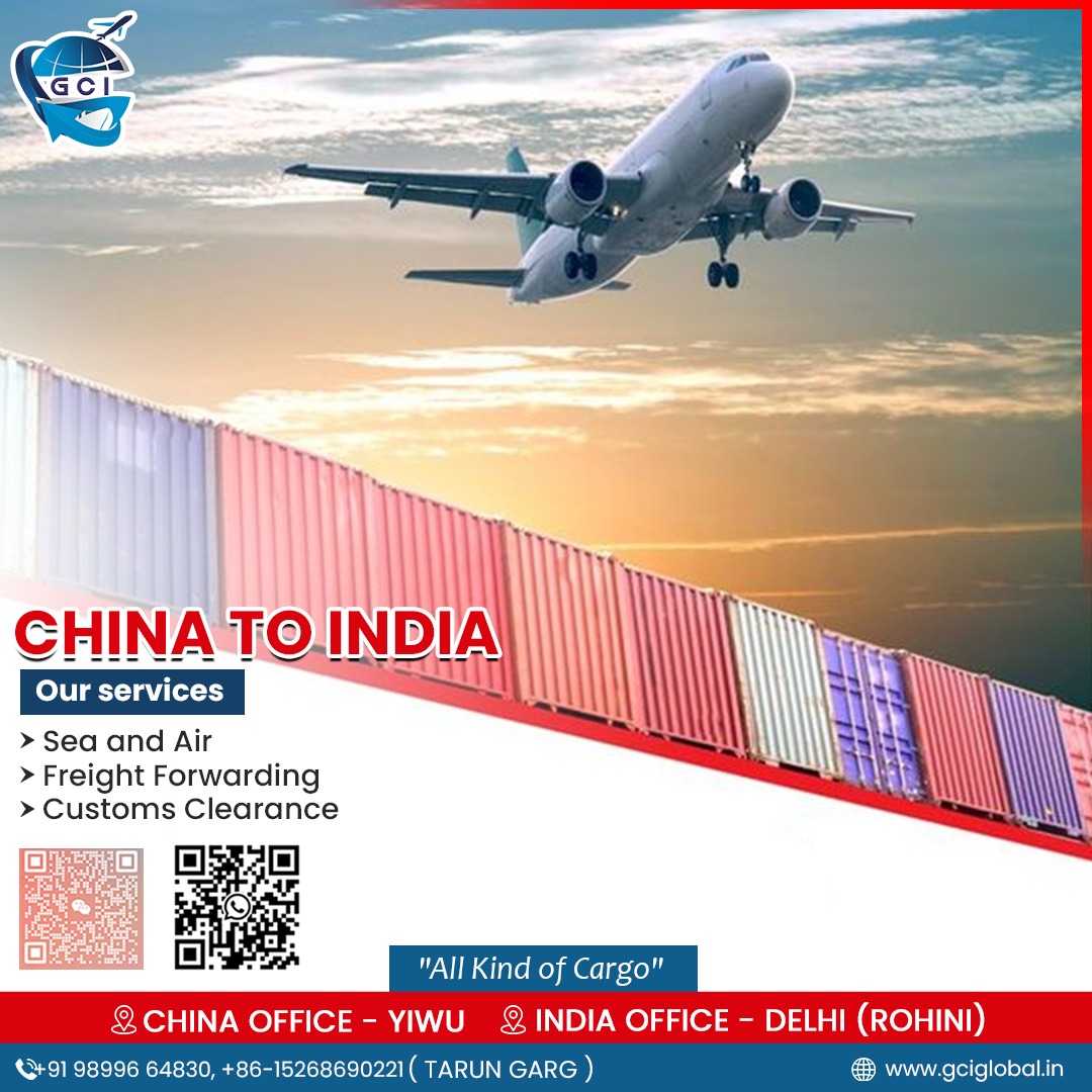 Bridging continents with ease! ✈️🌏 @GCI_Global offers seamless sea and air freight forwarding from China to India.

For any query :
Call us - +91 9899664830
Visit at: gciglobal.in

#GCIGlobal #LogisticsSolutions #CargoConnect
#DoorToDoor #SafeDelivery