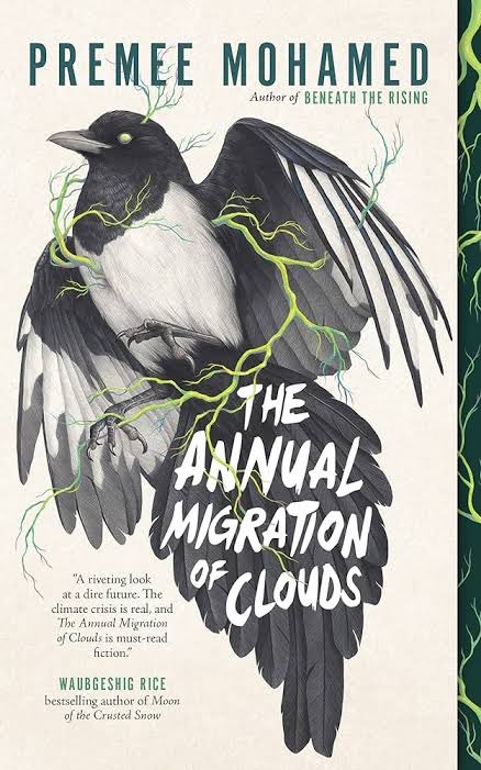After waiting really too long to start it, I’ve really enjoyed reading @premeesaurus The Annual Migration of Clouds. Great world-building, fascinating protagonist, interesting metaphors and a gripping story. Definitely worth your time!