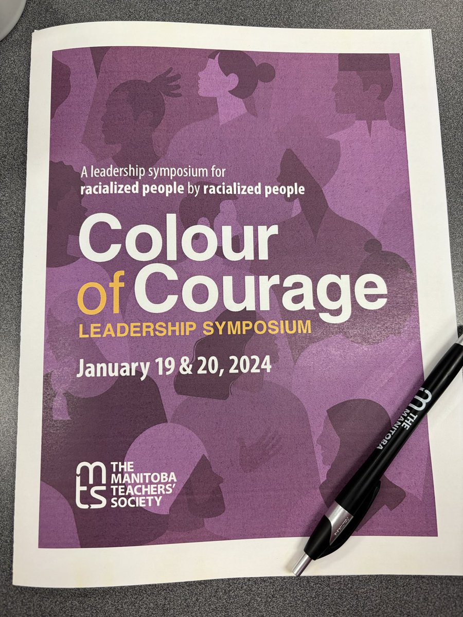 Thank you ⁦@mbteachers⁩ for a powerful opening to the inaugural Colour of Courage Leadership Symposium. I feel affirmed by the stories that were shared tonight. Full of heartaches and yet filled with hope and inspiration. Can’t wait for tomorrow! #ColourOfCourage ❤️
