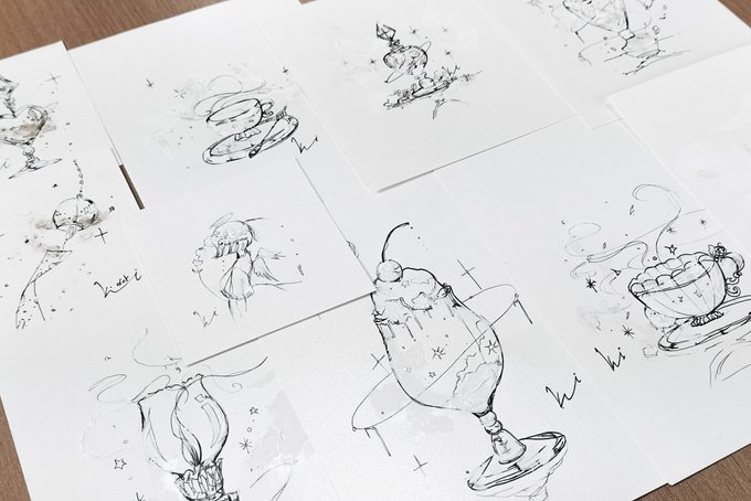 ドローイング描きました。
キラキラの紙とキラキラ水彩です。
可愛くできたので見るだけでもokです。見て欲しい…

¥1000〜¥2000

L-80 木漏れ日と冬

#関西コミティア69 