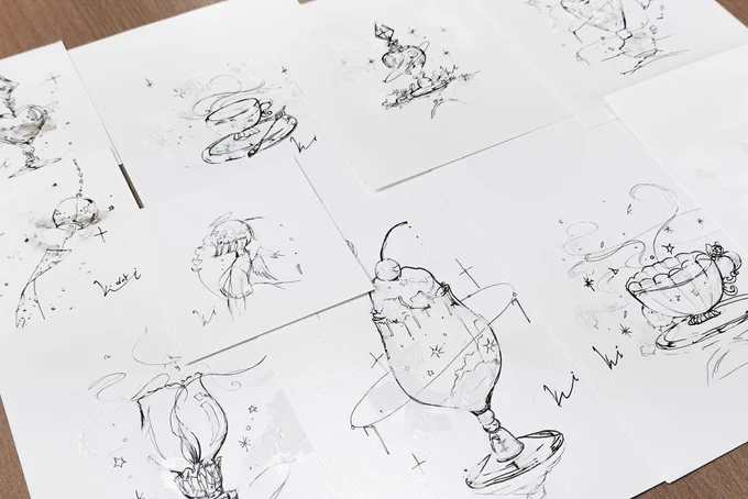 ドローイング描きました。
キラキラの紙とキラキラ水彩です。
可愛くできたので見るだけでもokです。見て欲しい…

¥1000〜¥2000

L-80 木漏れ日と冬

#関西コミティア69 