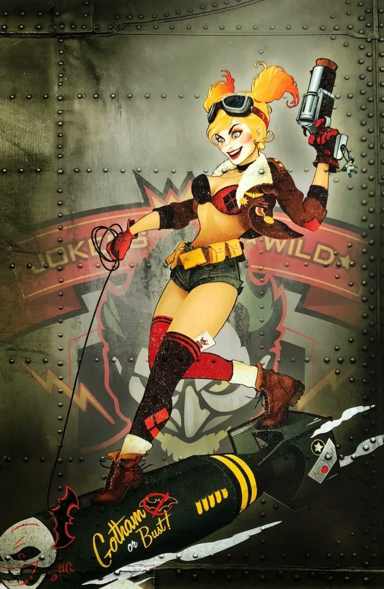 SafariRhymes's tweet image. Harley Quinn - DC Bombshells #HarleyQuinn #DCbombshells #dccomics #DCU #dcau