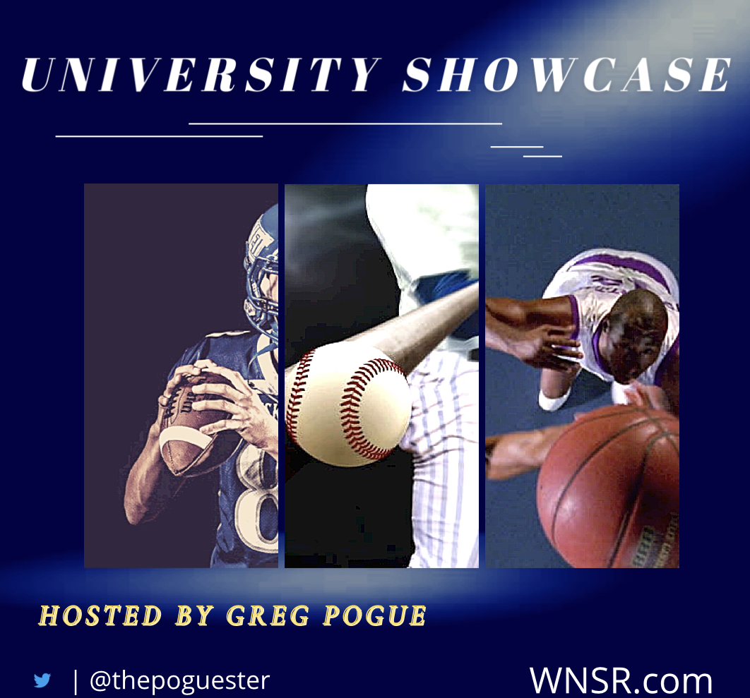 Saturdays 8 a.m. <a href="/NashSportsRadio/">WNSR - Nashville Sports Radio</a> University Showcase spotlights <a href="/tnusports/">Trevecca Trojans</a> <a href="/TTUGoldenEagles/">Tennessee Tech Golden Eagles</a> <a href="/OVCSports/">Ohio Valley Conference</a> with #Trevecca Asst AD <a href="/GregoryRuff/">GregoryRuff</a> guest host ... 
8:00 <a href="/TNUMensSoccer/">TNUMensSoccer</a> coach Danny Leavy
8:20 #WingsUp Sports Inf Coor <a href="/Thomas_Corhern/">Thomas Corhern</a> 
8:40 @UTMSports AD <a href="/kmcguffUTM/">Kurt McGuffin</a>