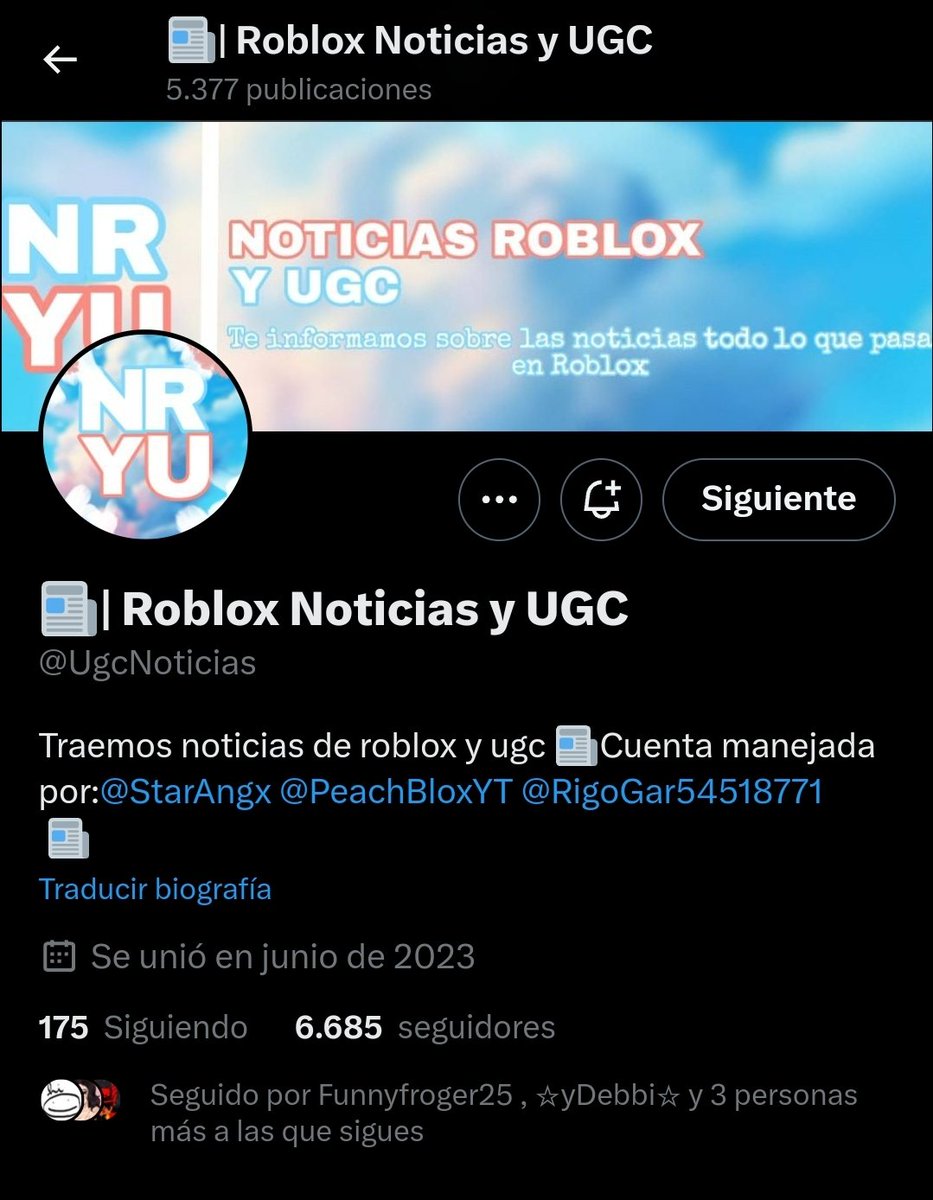 J0rsh14's tweet photo. @RED_RBLX7 @UgcNoticias Done! https://t.co/cJ98qFwj4F