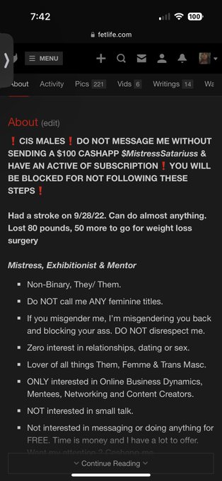 I had a BLACK BROAD straight up misgender me 😒 She said &ldquo; in the future bc I want to do more stuff and<a href="/tag/strokerecovery"class="tags"><span>#strokerecovery</span></a>