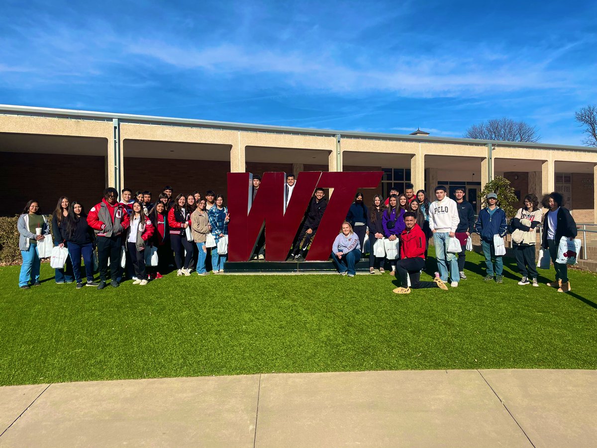 AVIDBronchos (@avidbronchos) on Twitter photo Today was a fun day taking the AVID Juniors to tour WTAMU! It was a cold one, but super informative! Our Juniors loved it! THANK YOU <a href="/wtamu/">West Texas A&M University</a>! We appreciate you! ๐ค๐ป
#CollegeBound #GoBuffs #WT
<a href="/BigRedBronchos/">Odessa High School</a> <a href="/BronchoNews/">OHS Broncho News</a> <a href="/ECISD_AVID4ALL/">๐ผโ๐๐๐ป_๐ธ๐๐๐ป๐๐ธ๐๐</a> Today was a fun day taking the AVID Juniors to tour WTAMU! It was a cold one, but super informative! Our Juniors loved it! THANK YOU <a href="/wtamu/">West Texas A&M University</a>! We appreciate you! ๐ค๐ป
#CollegeBound #GoBuffs #WT
<a href="/BigRedBronchos/">Odessa High School</a> <a href="/BronchoNews/">OHS Broncho News</a> <a href="/ECISD_AVID4ALL/">๐ผโ๐๐๐ป_๐ธ๐๐๐ป๐๐ธ๐๐</a>