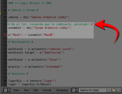 ENSA_Games's tweet image. Hoy tuve que modificar un código de #StarsCollapse que hace años no necesitaba ni mirar. Y justo antes de empezar a llorar, el ENSA del pasado ya lo tenía cubierto.

Podrán criticar mis métodos, pero no mis resultados 🤣