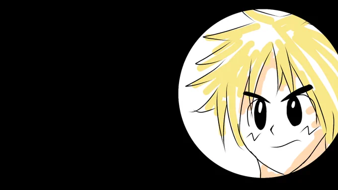 嫌な予感がするティーダのイラスト 