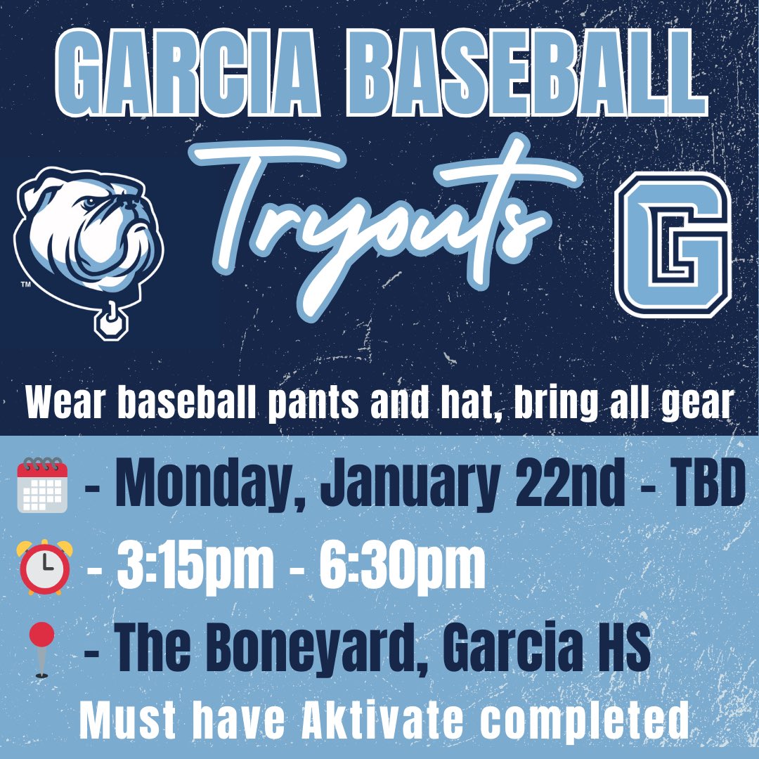 Tryouts have arrived #GoDogs <a href="/DJGHSAthletics/">Dr. Joaquín García High School Athletics</a>