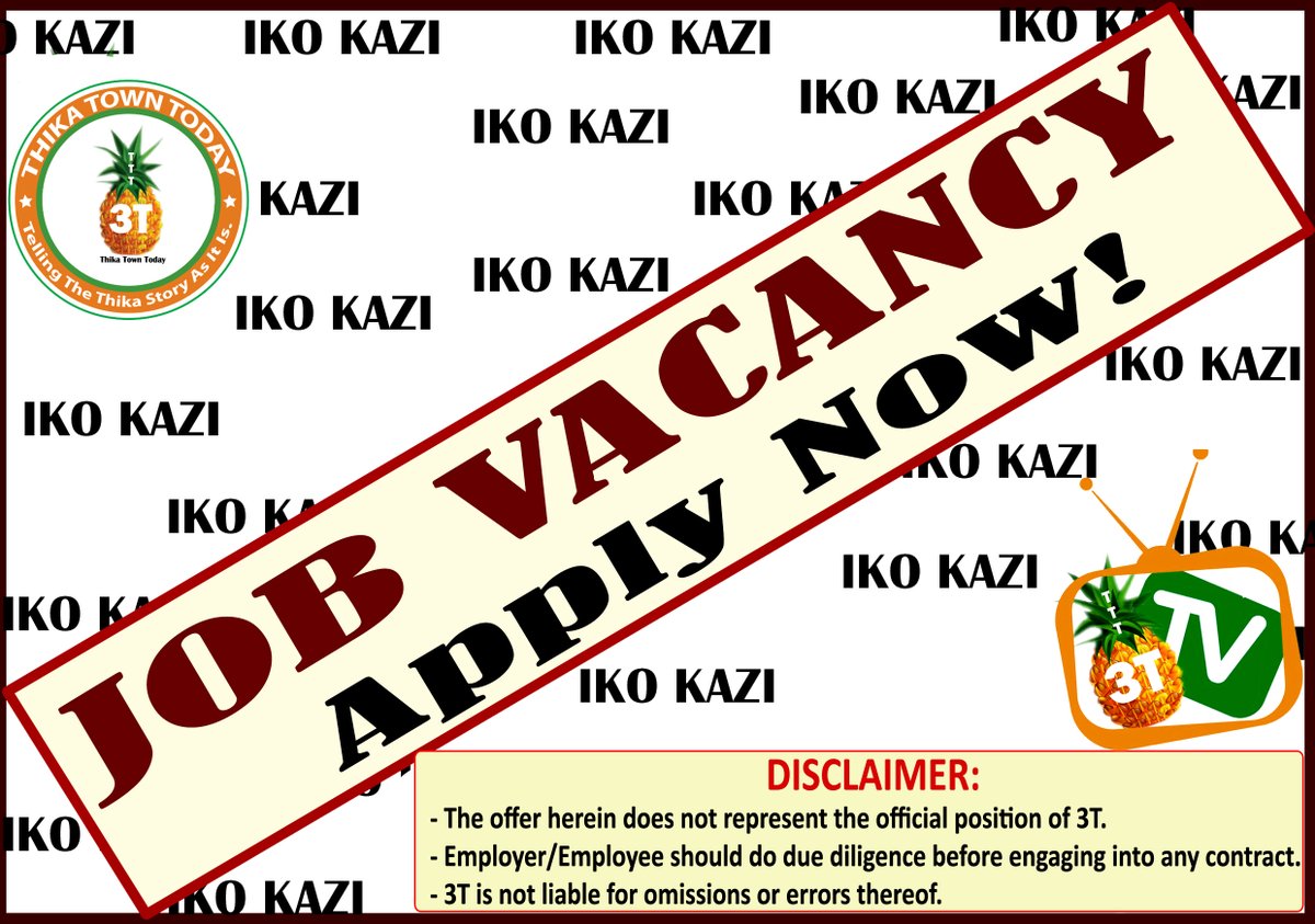 IKO KAZI: A barbershop within Thika town is urgently looking for an experienced barber to start working immediately. If interested, call/text 0786 990 316