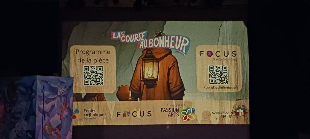 FVennePROF's tweet photo. LA COURSE AU BONHEUR
Comédie musicale du programme Focus comédie musicale du #CECCE @ecolecatholique @louismorin1987
@uOttawaArts #focusCECCE #onfr
Merci à Huguelle, élève du @CcSamuelGenest pour son invitation et sa passion pour les arts de la scène! #passionartsCECCE 🎭 https://t.co/lDoZf1yKOk