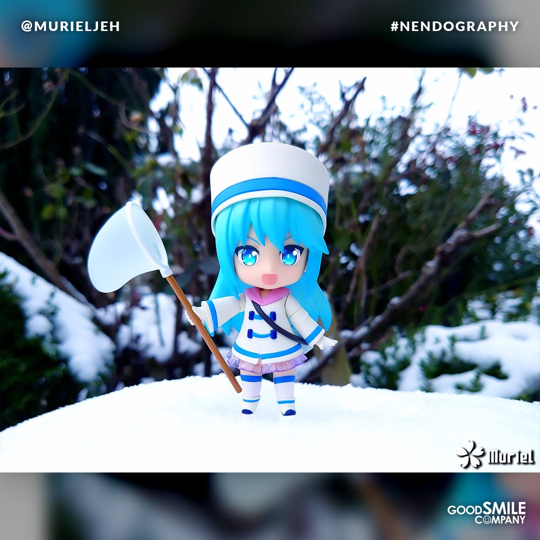 What’s a little snow to a water goddess? Nendoroid Aqua: Winter Ver. is ready to look for snow sprites in this chill scene by Instagram user murieljeh! Use hashtag #Nendography for a chance to be featured! #KonoSuba #goodsmile