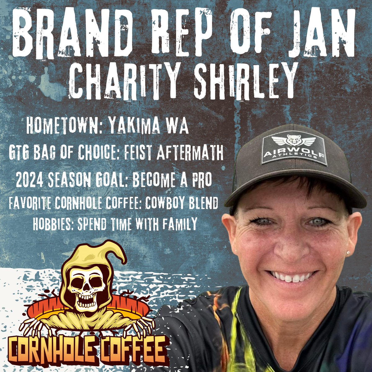Learn a little about our January Brand Rep of the Month Charity Shirley