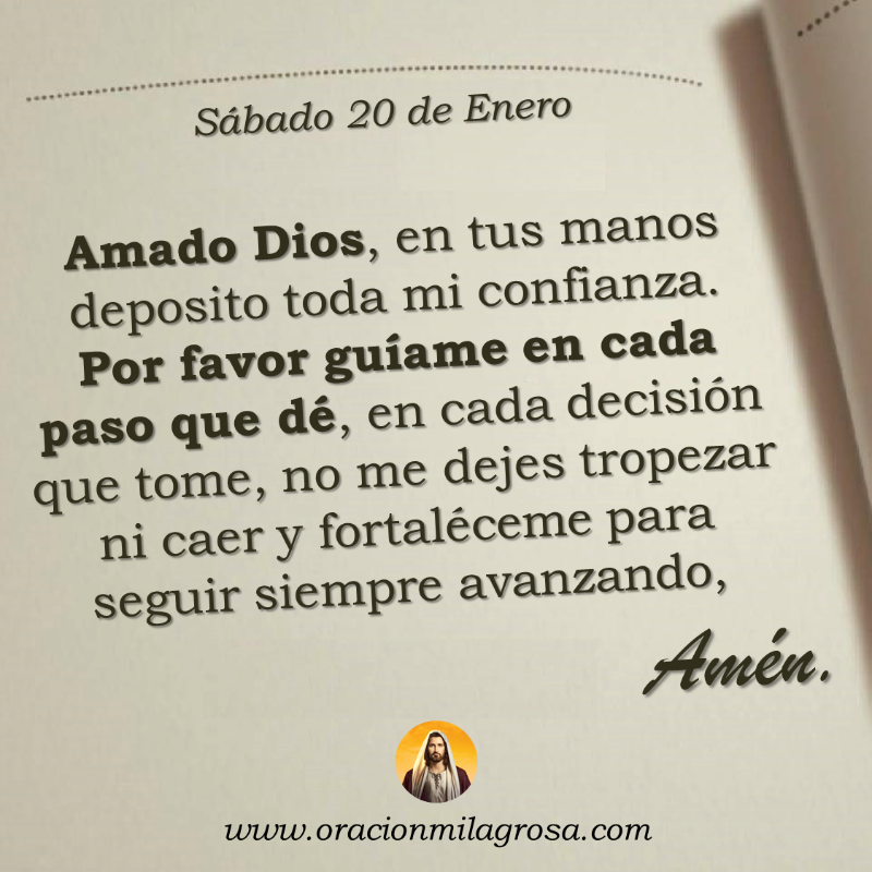 oracion_milagro's tweet photo. Oración para el sábado 20 de enero de 2024: https://t.co/wDUsGlUPWs