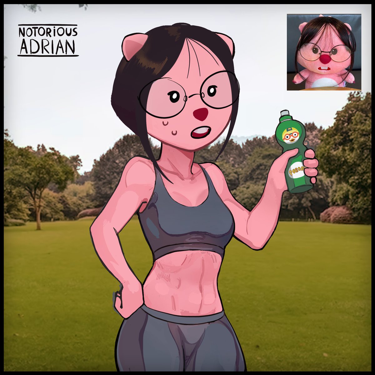 NotoriusAdrian's tweet image. #art #fanart #loopy #meme #pororo