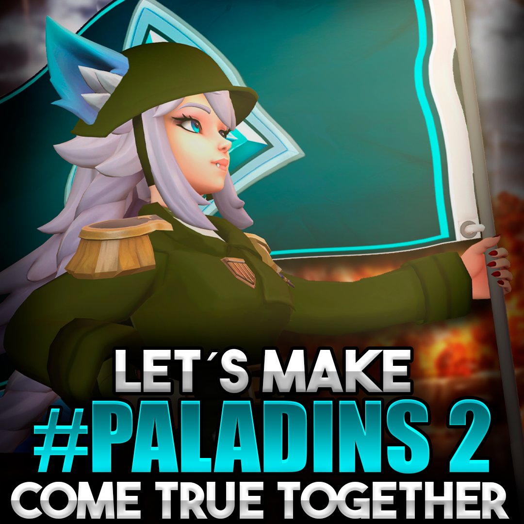 Zodiac_Frank's tweet image. Many had no hope, now more than ever let's make Paladins 2 happen!
We trust you @EvilMojoGames @HiRezStudios 

#Paladins #paladins2 #paladinsio
#iopaladins #paladinsfanart