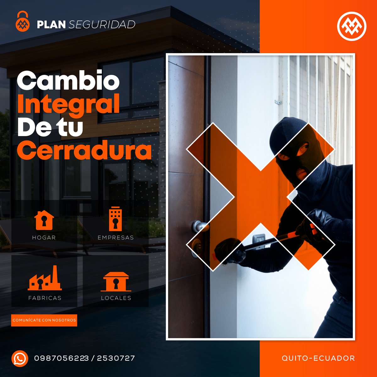 ferromaderaec's tweet photo. 📷FERROMADERA: Comprometidos con tu Seguridad en Tiempos Desafiantes 📷
En medio de la preocupante situación de inseguridad en Ecuador, en FERROMADERA asumimos la responsabilidad de brindarte soluciones confiables. #ferromadera #planseguridad #cerraduras #cerraduraaltaseguridad https://t.co/hITao4exzp