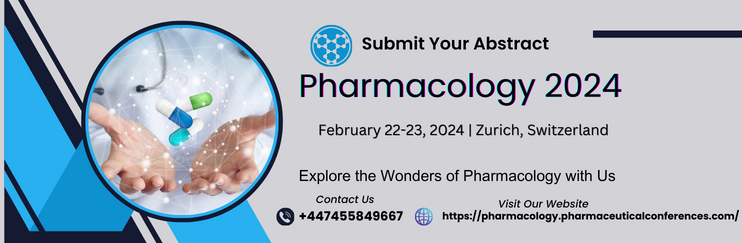 MJenner05's tweet photo. We are excited to invite you to the upcoming #Pharmacology Conference, taking place in #Zurich, Switzerland on #February 01-02,2024. 
 For Registration please visit : https://t.co/8e3iCJswa5
Contact us at Whats App :+447455849667 https://t.co/pawKyY3NMg