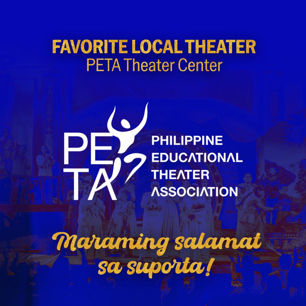 ❤️‍🩹 #PETAWalangAray wins big at Broadway World Philippines Regional Awards 2023! ❤️‍🩹

We are truly grateful to all our mangingibigs and supporters for both our runs! Mabuhay ang teatrong Pilipino! 🎭

#PETATheater #PETA