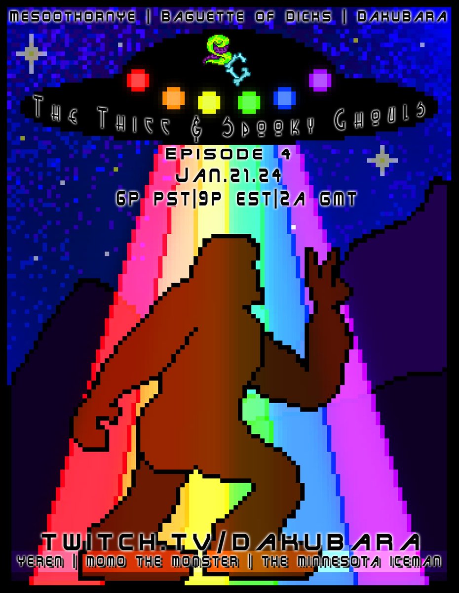 daku_bara's tweet photo. Please come join The Thicc &amp; Spooky Ghouls for Episode 4 on Sunday January 21st at 6 pm pst https://t.co/qI0SIZNfcn #TwitchStreamers #podcast #gamergirls #spookygirls #egirls #altgirls #spookyghouls #ttsg #thethiccandspookyghouls #paranormalpodcast https://t.co/elgwlmyIeL