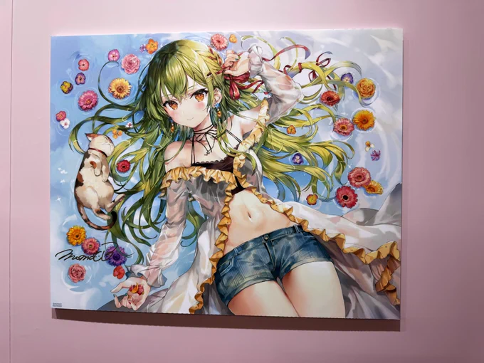 アニメイトのもここさんSHOPで画集ゲットぉ 本日の目的達成〜
